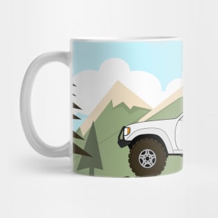 fj80 Land Cruiser retro Mug